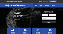 Desktop Screenshot of majorautotechnics.com.au